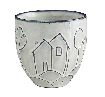 Abstract Carved House
Medium Pot
4   Dia x 4   H 

This modern;...