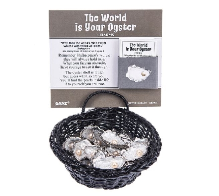Pocket Charm
The World Is Your Oyster

  Why; then the world s m...