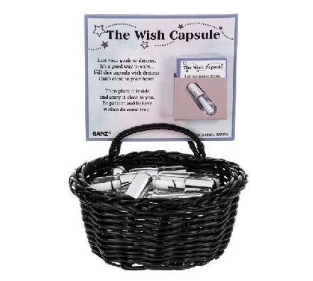 Pocket Charm
The Wish Capsule

List your goals or desires;
it s...