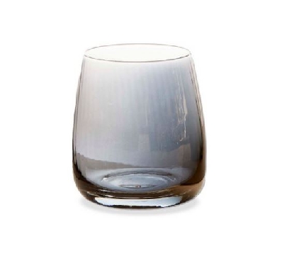 Chelsea Optic 
Stemless Wine Glass
Smoke

These iridescent opti...