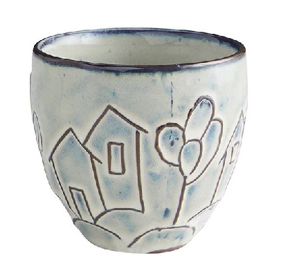 Abstract Carved House
Small Pot
3   Dia x 3   H 

This modern; ...