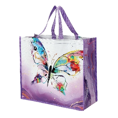 Butterfly Shopper Bag
Izzy and Oliver

Color Splash adds a dose ...