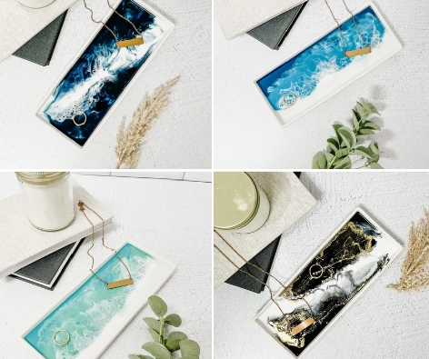 Lynn & Lianna Ceramic Tray - Small
Various Colours  