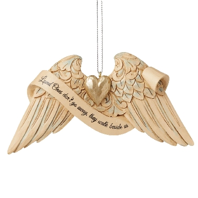 Bereavement Angel Wings Ornament
by Jim Shore

These delicately ...