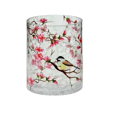 Glass Cylinder With Bird
5x4  
  