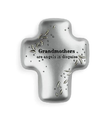 Grandmothers Artful Cross Keeper - Keepsake Dish  