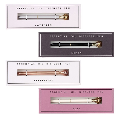Essential Oil Diffuser Pens - Choose from Lemon; Peppermint; Rose o...
