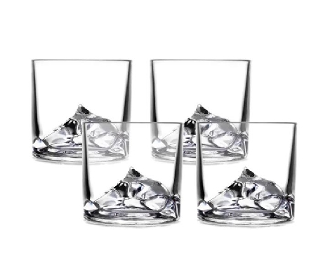 Everest Crystal Whiskey Glasses 
Set of 4
    1:1 scale replica o...