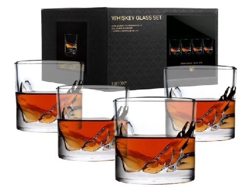Grand Canyon Crystal Whiskey Glasses 
Set of 4
    1:1 scale repl...