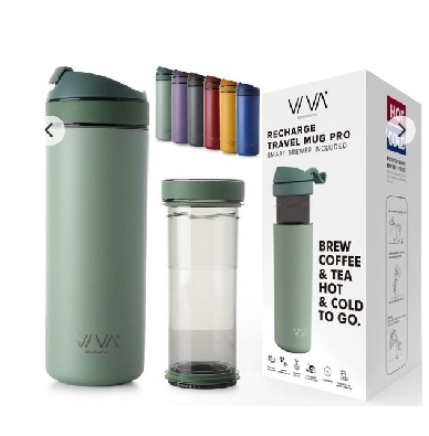 Recharge Travel Mug Pro
Choice of Mint; Mustard or Grey

Recharg...