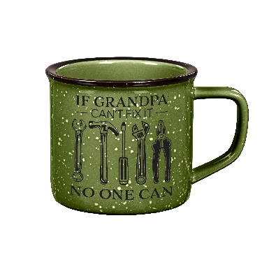 Green Ceramic Cozy Cup
  Grandpa  
w/ Gift Box
15oz  
