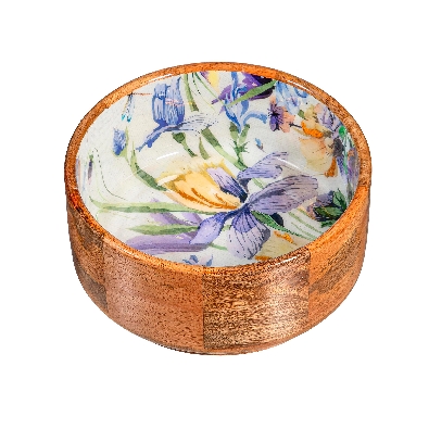 Golden Lilac Wood Bowl
9.75    