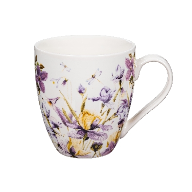 Golden Lilac Ceramic Cup O Java
w/ Gift Box
17oz.  