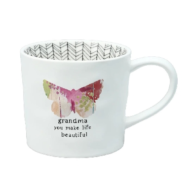   Grandma   Mug
16oz.

   Grandma You Make Life Beautiful   text...