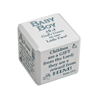 Wood Scripture Cube
Baby Boy
2.5    