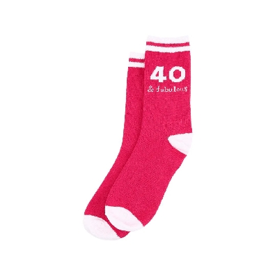 40 & Fabulous Ladies Crew Socks  