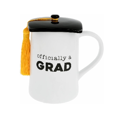 Grad 17 oz Mug with Lid  