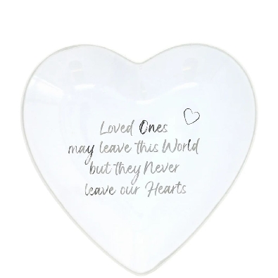 Loved Ones 4.5   Heart Keepsake Dish  
