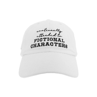 Emotionally Attached White Adjustable Hat  