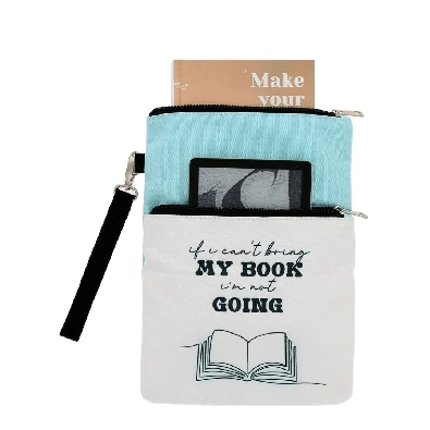 Bring My Book Book/Tablet Sleeve (With Crossbody & Wristlet Straps)  