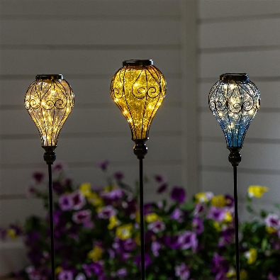 Ballon Shaped Solar Garden Stake from the Hillside PAsture Collecti...