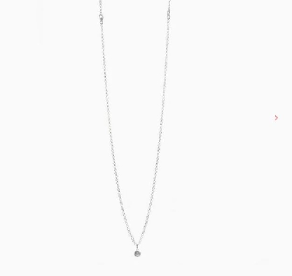 Hillberg &amp; Berk 
Sparkle Covertible Chain
Available in 
Silver o...