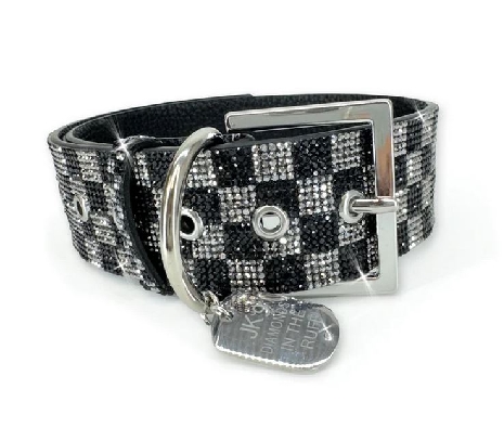 Jacqueline Kent
Diamonds In The Ruff Dog Collar 
Large

Shown i...