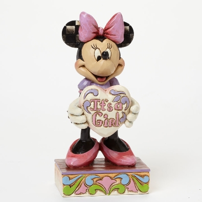Minnie Mouse - New Baby Girl Figurine
Disney Traditions by Jim Sho...