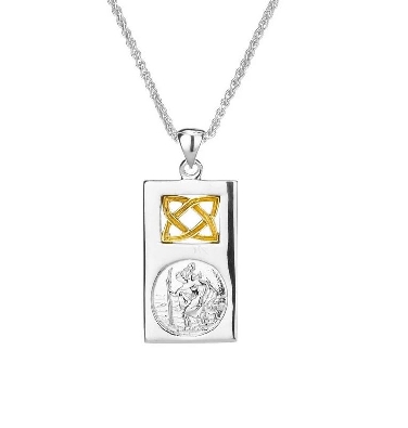 Keith Jack - St. Christopher Pendant (Small)

Sterling Silver and...