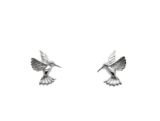 Hummingbird Stud Earrings
Silver

Fearlessly seeking the sweetne...