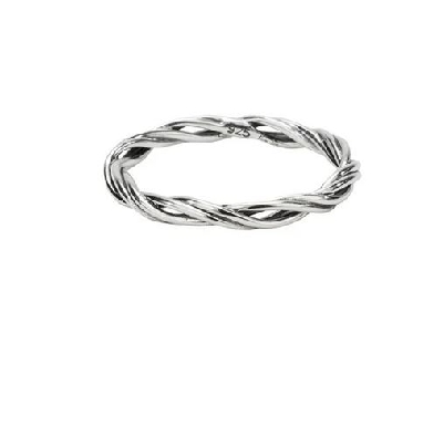 Keith Jack
Narrow Helix Ring
Oxidized Silver 
Size 6

Encircle...