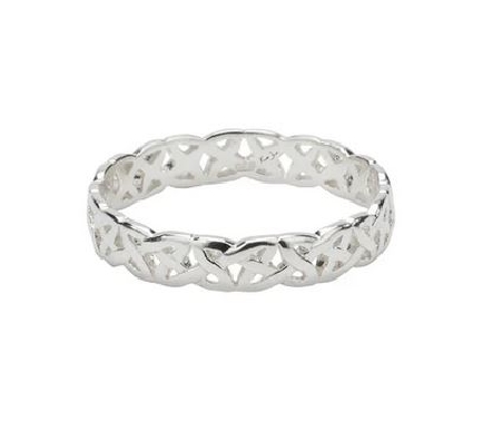 Keith Jack
Narrow Love Knot Ring
Oxidized Silver 
4mm
Size 5
...
