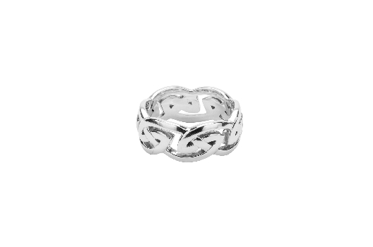 Keith Jack - Eternity Knot   Gowan   Ring Extra Wide
Silver 

We...