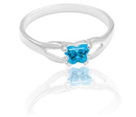 BFly Silver Ring
Available in all birthstone colours!
For 0-5 yea...