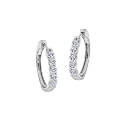LAB-Grown Diamond Earrings 1.0ctw
14KT White Gold
  