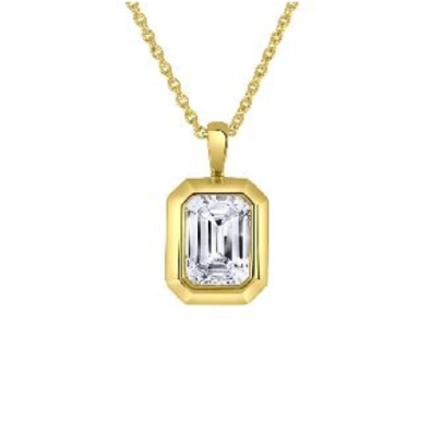 LAB-Grown Diamond Pendant 1.0ctw
14KT Yellow Gold
  