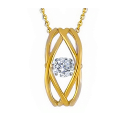 LAB-Grown Diamond Pendant 0.25ct
14KT Yellow Gold  