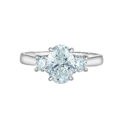 LAB-Grown Diamond Ring 1.9ctw
14KT White Gold
1.5ct oval centre
...
