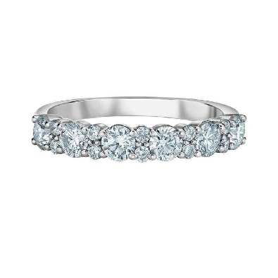 LAB-Grown Diamond Ring 1.25ctw
VS; D-F
10KT White Gold 
  