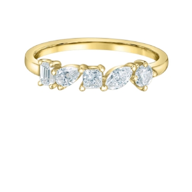 LAB-Grown Diamond Band 0.50ctw
14KT Yellow Gold

Each Round; Mar...