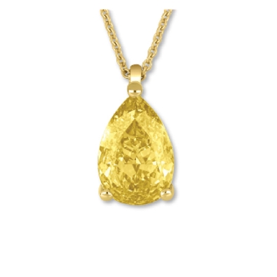 LAB-Grown Yellow Diamond Pendant 0.80ct
10KT Yellow Gold
  