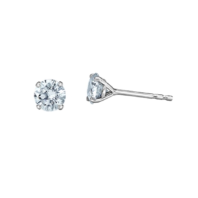 LAB-Grown Diamond Studs 1.00ctw
10KT White Gold 
VS; D-F  