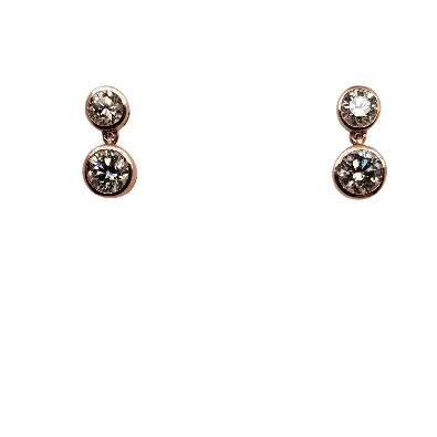 Maple Leaf Diamonds&trade; Earrings 1.033ctw
14KT ROse Gold



1 C...