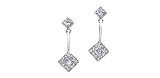Maple Leaf Diamonds&trade; Canadian Diamond Earrings 0.51ctw
14KT Yell...