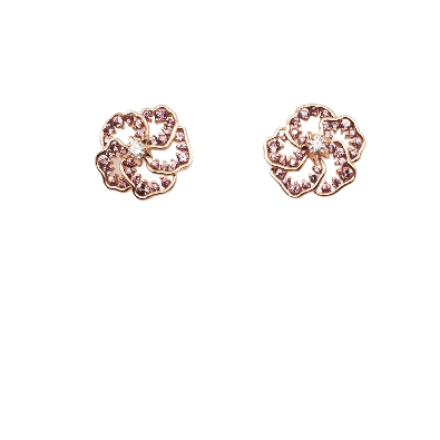 Pink Tourmaline and Maple Leaf Diamonds&trade; Earrings .014


MLR69...