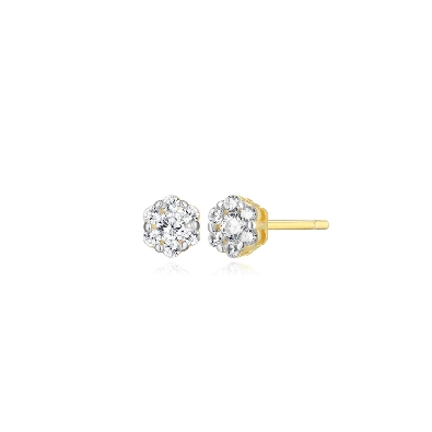 M. By Monte Luna
Cluster Post Earrings
Lab Created Diamonds - .20...