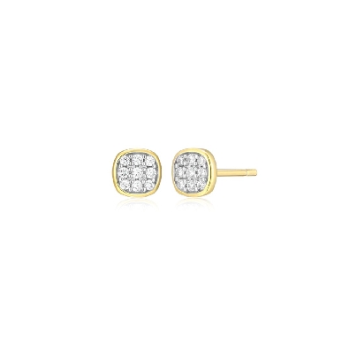 M. By Monte Luna
Cushion Post Earrings
Lab Created Diamonds - .10...