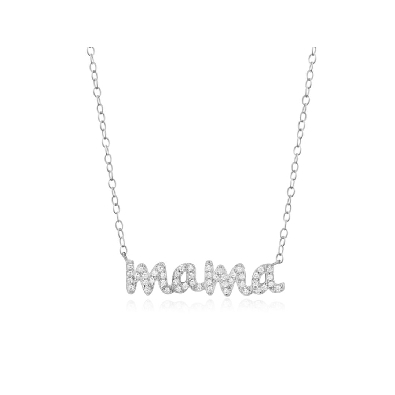 M. By Monte Luna
  Mama   Necklace
Lab Created Diamonds -.144ctw...