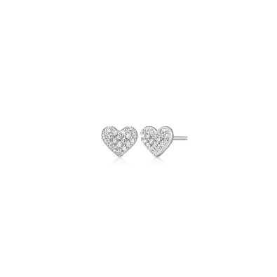 M. By Monte Luna
  Solid Heart   Earrings
Lab Created Diamonds   ...
