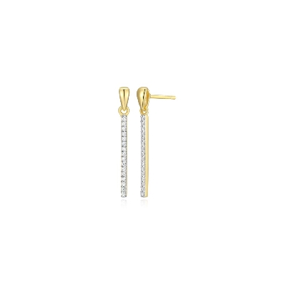M. By Monte Luna
  Bar   Drop Earrings
Lab Created Diamonds   .09...